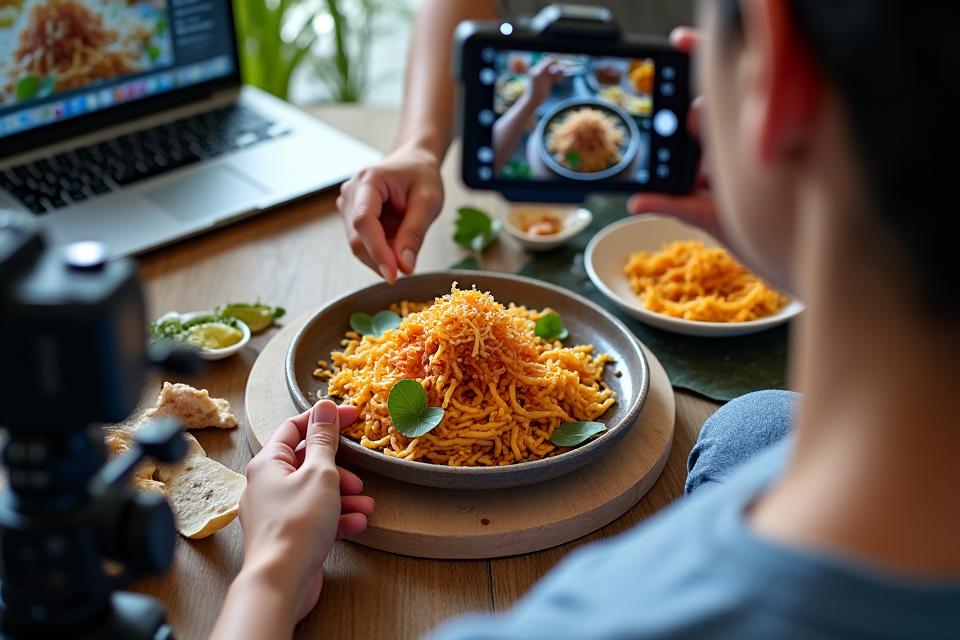 Culinary Content Creation